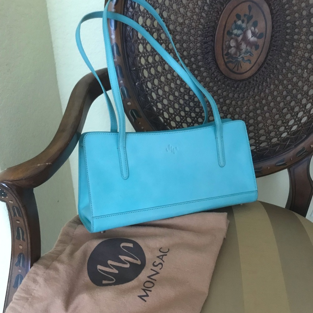 Monsac leather purse NWOT